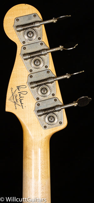 Fender Custom Shop Pino Palladino Signature Precision Bass Rosewood Fingerboard Fiesta Red over Desert Sand (406)