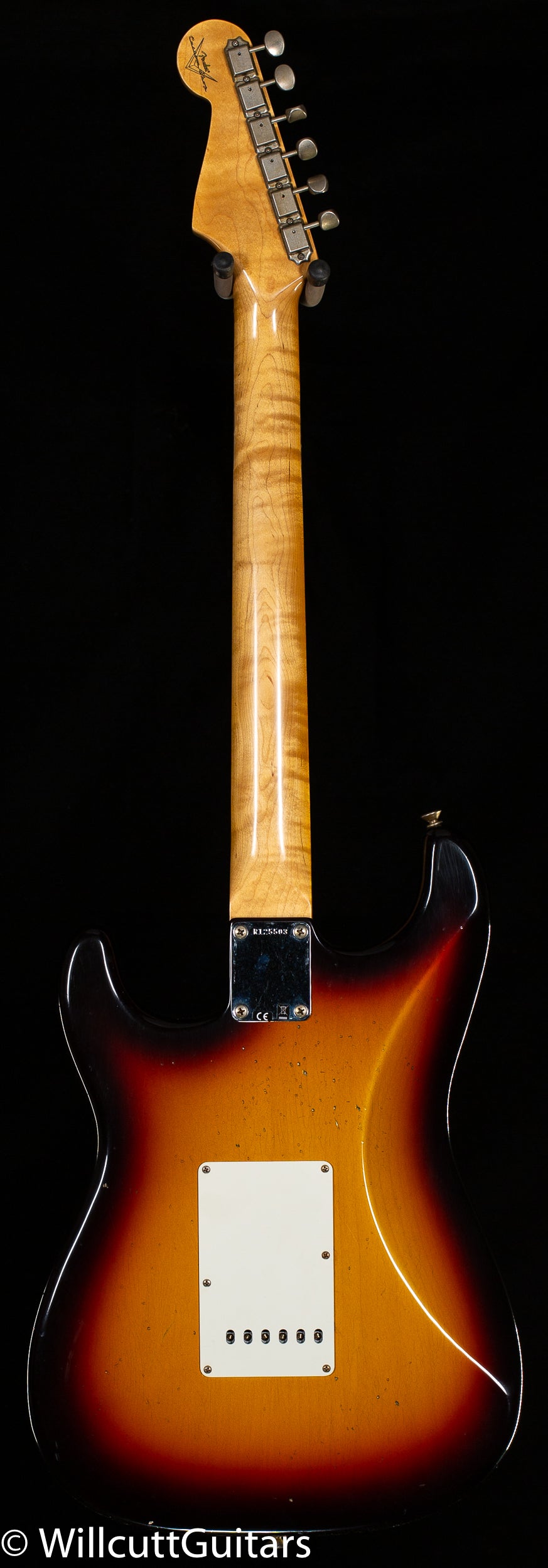 Fender Custom Shop Willcutt True '62 Stratocaster Journeyman Relic 3-Tone Sunburst 60s Oval C (503)