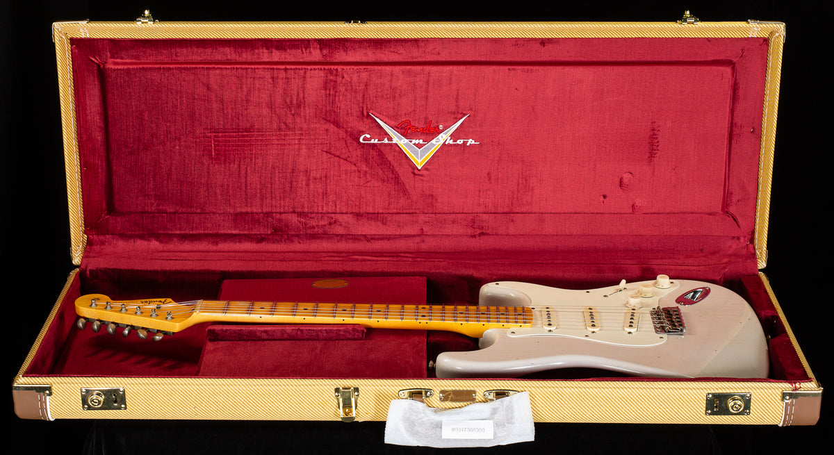 Fender Custom Shop Willcutt True &#39;57 Stratocaster Journeyman Relic White Blonde 57 V (643)