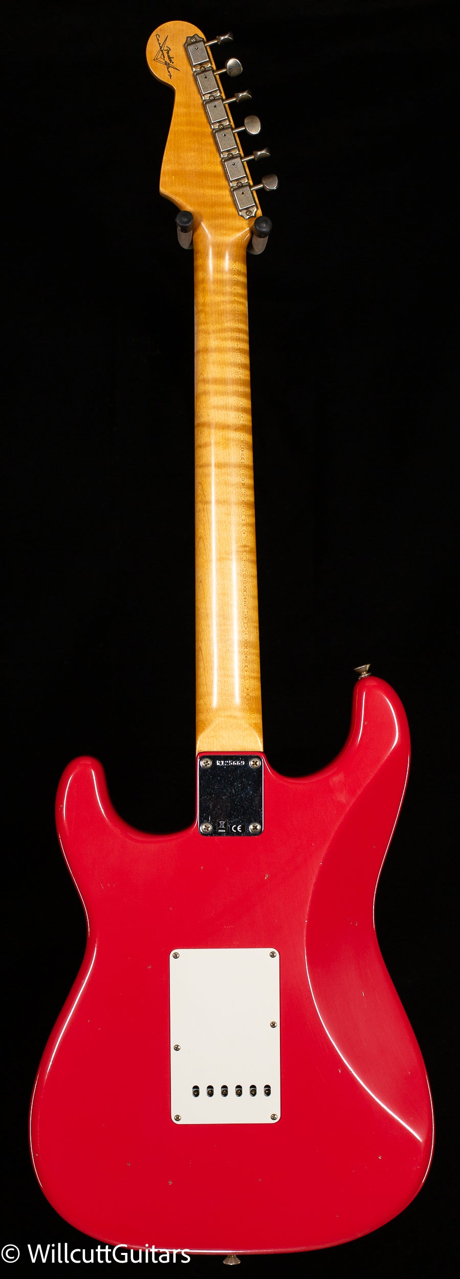 Fender Custom Shop Willcutt True '62 Stratocaster Journeyman Relic Fiesta Red 60s Oval C (669)