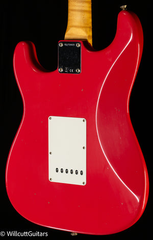 Fender Custom Shop Willcutt True '62 Stratocaster Journeyman Relic Fiesta Red 60s Oval C (669)