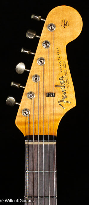 Fender Custom Shop Willcutt True '62 Stratocaster Journeyman Relic Fiesta Red 60s Oval C (669)