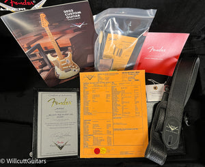 Fender Custom Shop Willcutt True '62 Stratocaster Journeyman Relic Fiesta Red 60s Oval C (669)