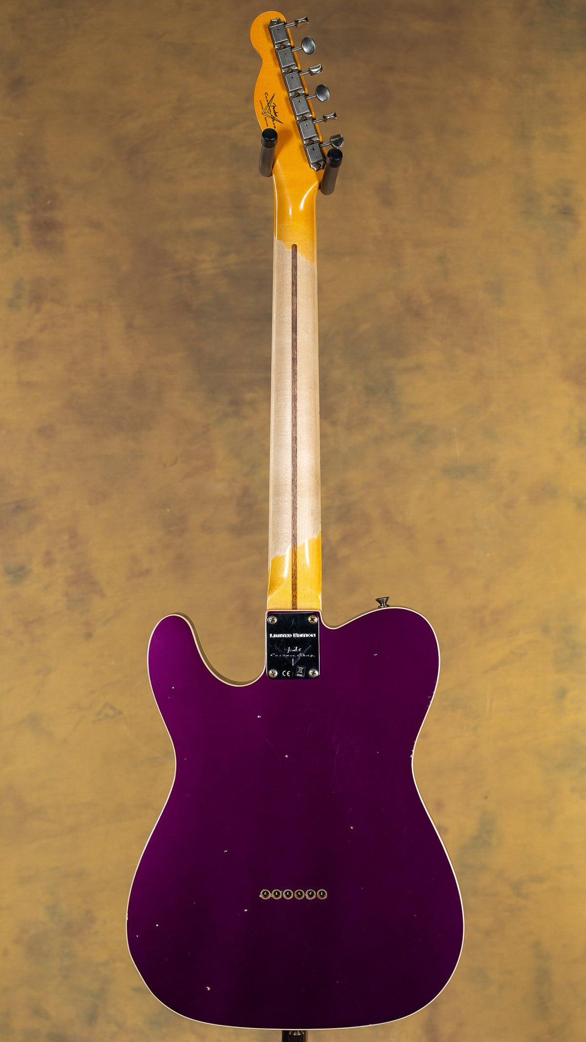 2023 Fender Custom Shop LTD Tomatillo Telecaster Custom Journeyman Relic Faded Aged Purple Metallic