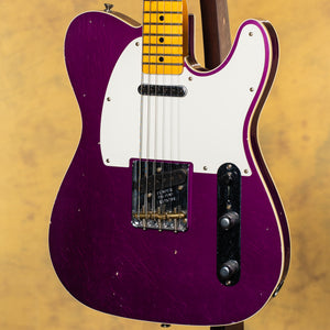 2023 Fender Custom Shop LTD Tomatillo Telecaster Custom Journeyman Relic Faded Aged Purple Metallic