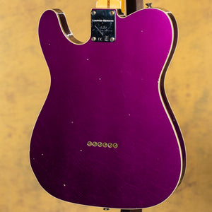 2023 Fender Custom Shop LTD Tomatillo Telecaster Custom Journeyman Relic Faded Aged Purple Metallic