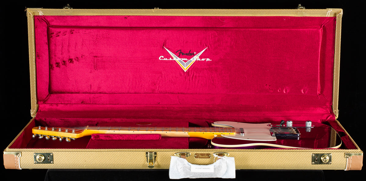 2023 Fender Custom Shop LTD Tomatillo Telecaster Custom Journeyman Relic Faded Aged Purple Metallic