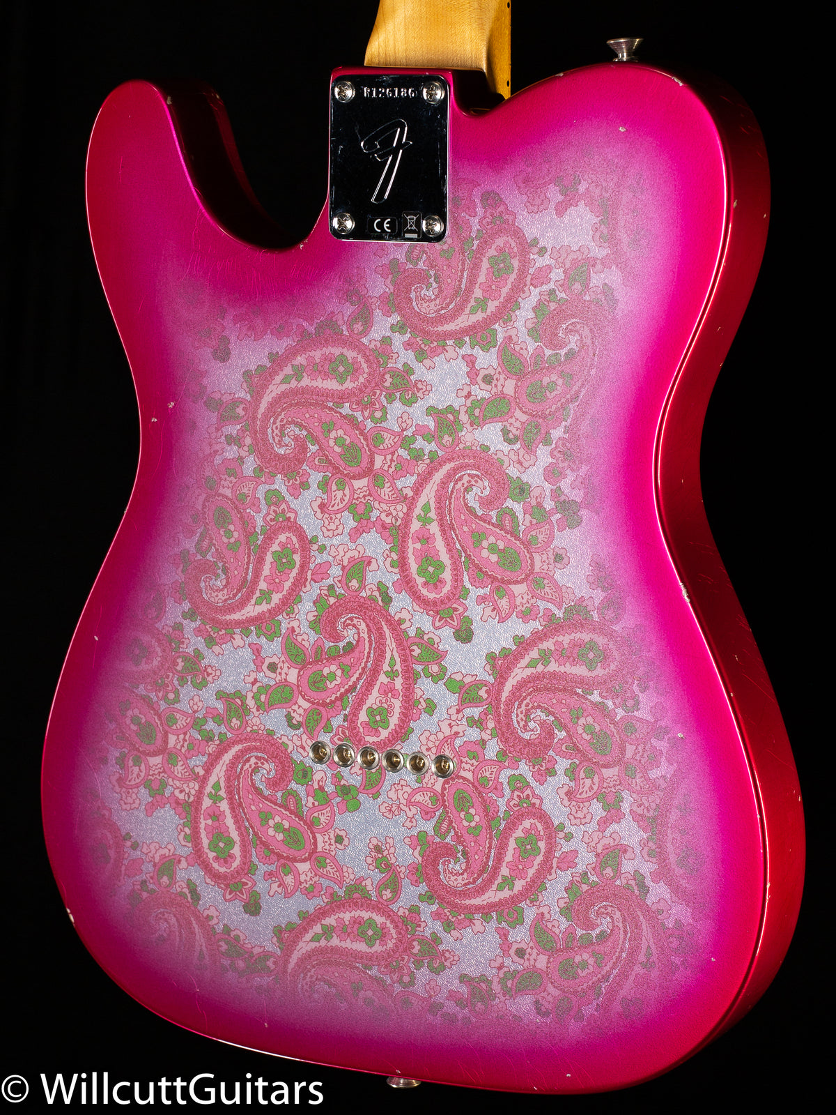 Fender Custom Shop 1969 Telecaster Journeyman Relic Pink Paisley Josefina Pickups (186)