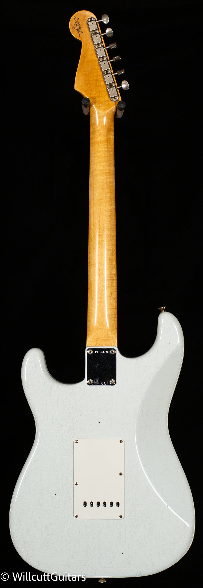 Fender Custom Shop Willcutt True '62 Stratocaster Journeyman Relic Olympic White 57 V (473)