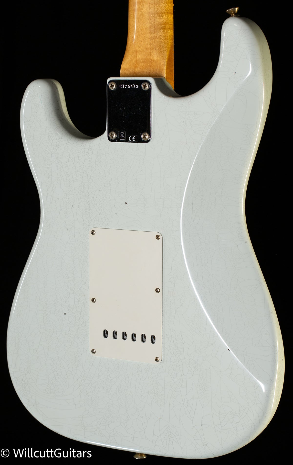 Fender Custom Shop Willcutt True '62 Stratocaster Journeyman Relic Olympic White 57 V (473)