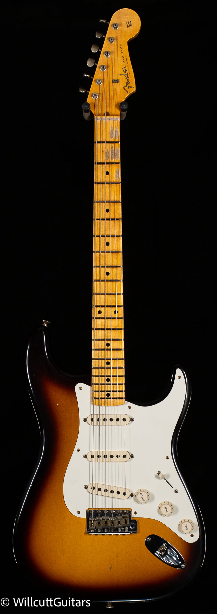 Fender Custom Shop Willcutt True &#39;57 Stratocaster Journeyman Relic 2-Tone Sunburst 65 C (671)