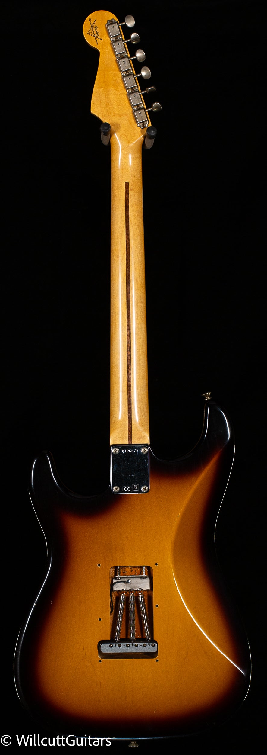 Fender Custom Shop Willcutt True &#39;57 Stratocaster Journeyman Relic 2-Tone Sunburst 65 C (671)