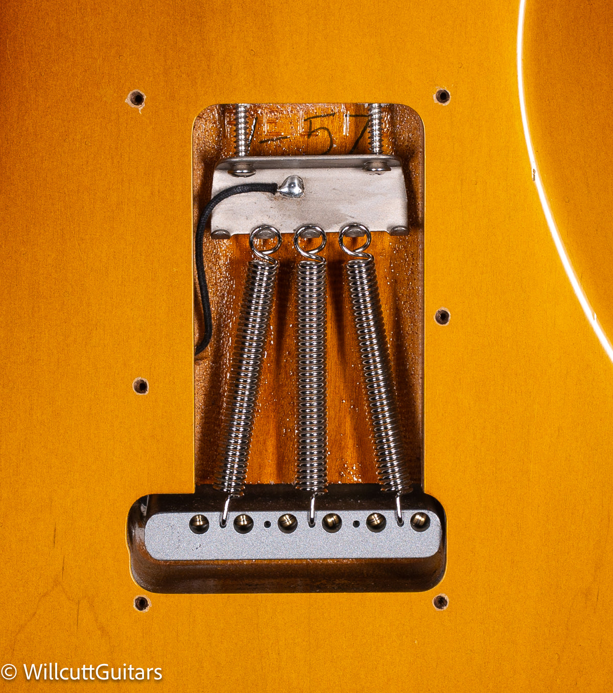 Fender Custom Shop Willcutt True &#39;57 Stratocaster Journeyman Relic 2-Tone Sunburst 65 C (671)