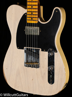 Fender Custom Shop 1952 Telecaster HS Relic Aged White Blonde (846)