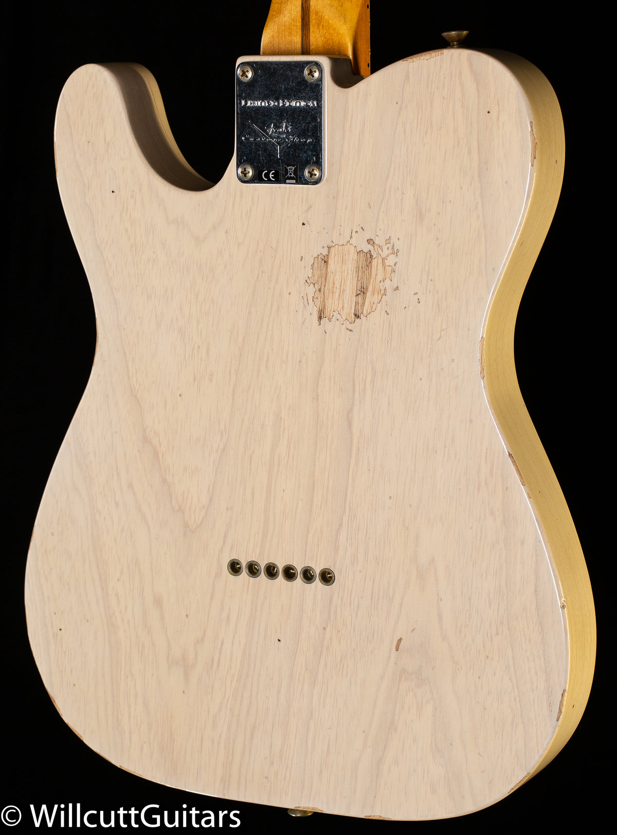 Fender Custom Shop 1952 Telecaster HS Relic Aged White Blonde (846)