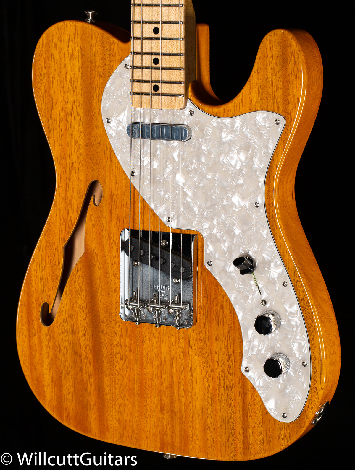 Fender Custom Shop Vintage Custom 1968 Telecaster Thinline Aged Natural (938)