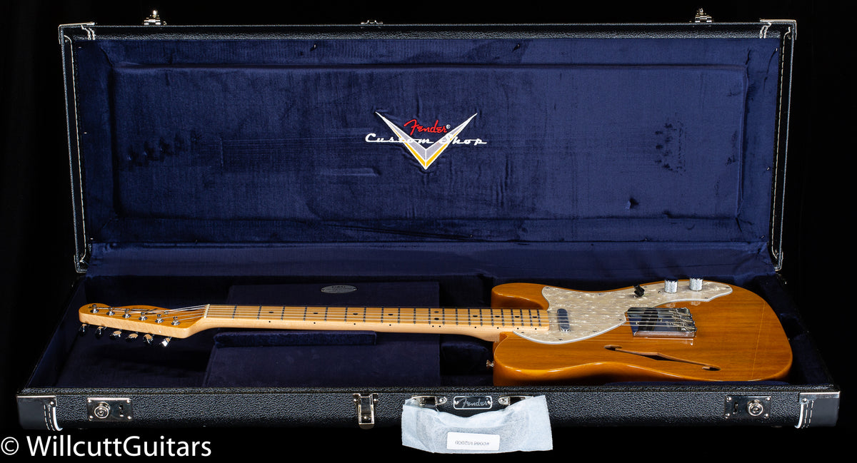 Fender Custom Shop Vintage Custom 1968 Telecaster Thinline Aged Natural (938)
