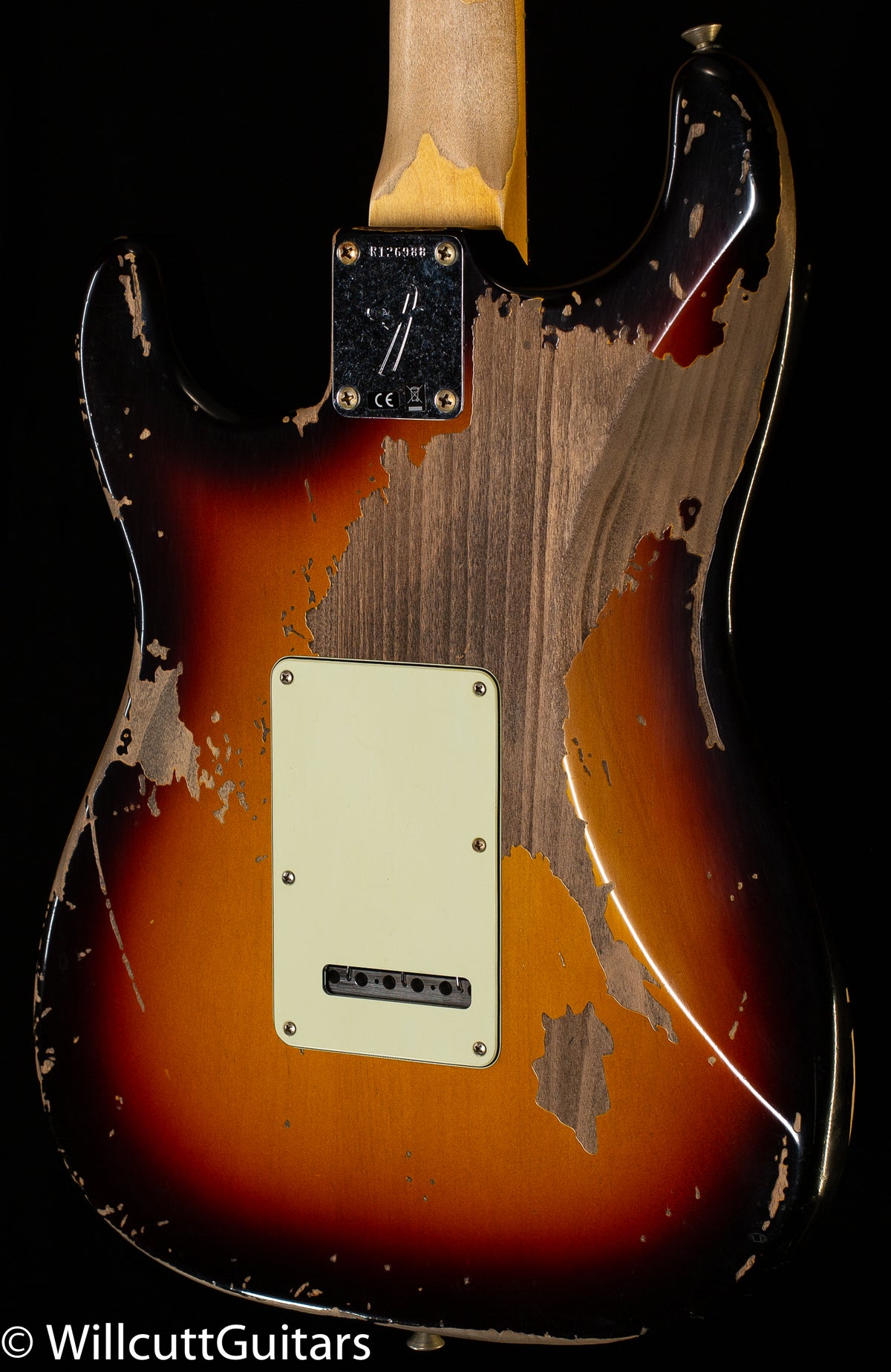 Fender Custom Shop Michael Landau Signature 1968 Stratocaster, Round-Laminated Rosewood, Bleached 3-Color Sunburst (988)