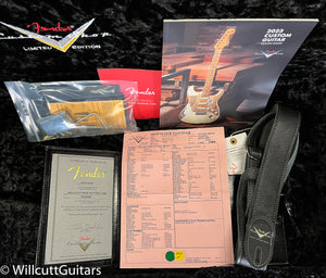Fender Custom Shop Willcutt True '62 Stratocaster Journeyman Relic Fiesta Red 60s Oval C (896)