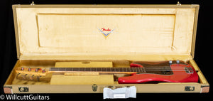 Fender Custom Shop Pino Palladino Signature Precision Bass Rosewood Fingerboard Fiesta Red over Desert Sand (996) (902)