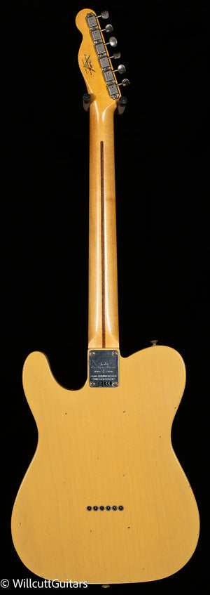 Fender Custom Shop LTD 70th Anniversary Broadcaster Journeyman Relic Nocaster Blonde (121)