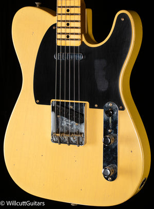 Fender Custom Shop LTD 70th Anniversary Broadcaster Journeyman Relic Nocaster Blonde (121)