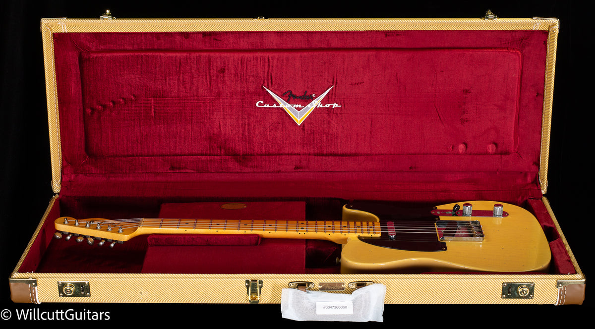 Fender Custom Shop LTD 70th Anniversary Broadcaster Journeyman Relic Nocaster Blonde (121)