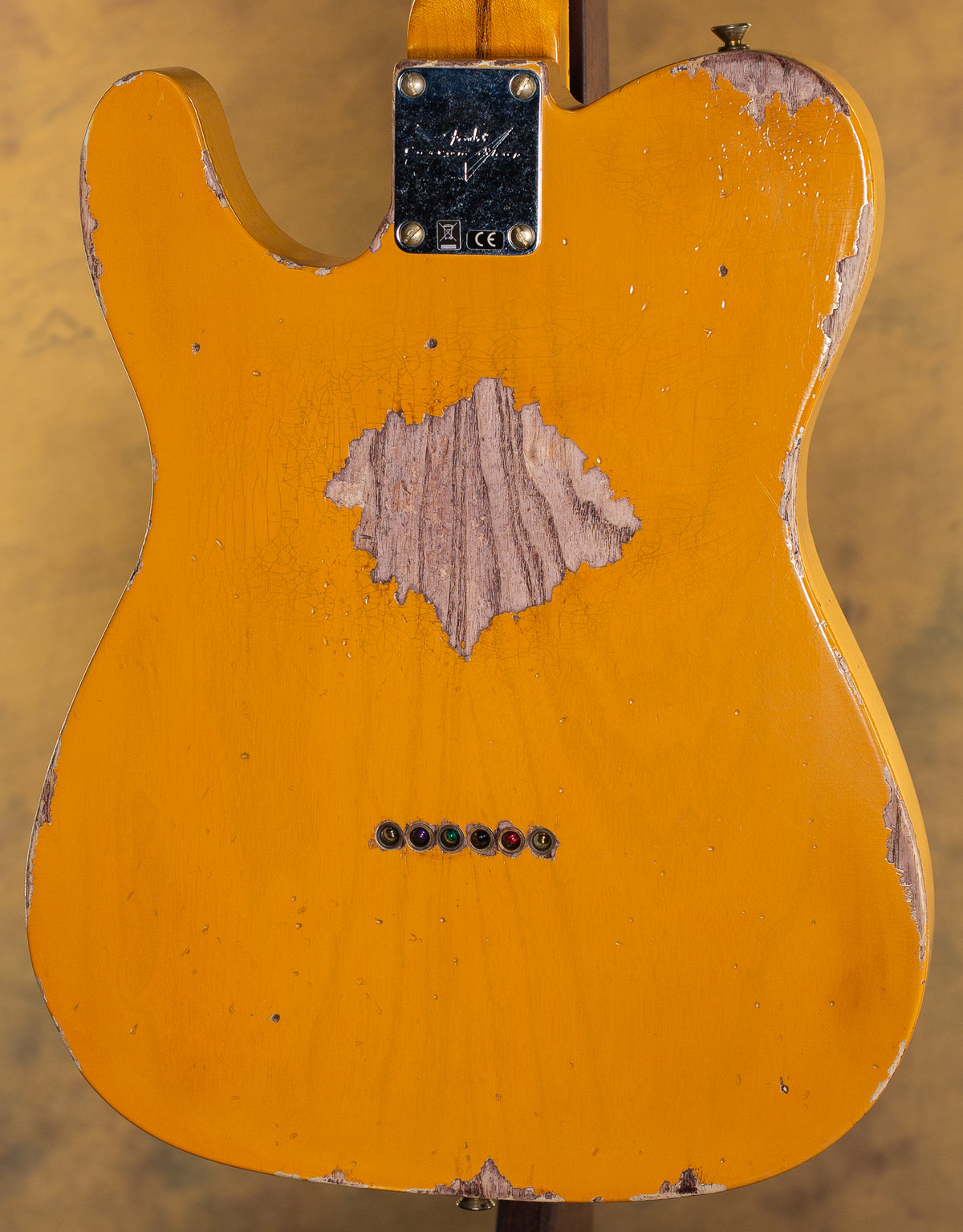 2023 Fender Custom Shop &#39;52 Telecaster Heavy Relic Nocaster Blonde