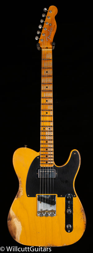 Fender Custom Shop LTD 1951 HS Telecaster Heavy Relic Aged Butterscotch Blonde (178)