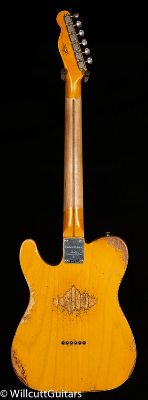 Fender Custom Shop LTD 1951 HS Telecaster Heavy Relic Aged Butterscotch Blonde (178)