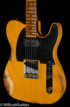 Fender Custom Shop LTD 1951 HS Telecaster Heavy Relic Aged Butterscotch Blonde (178)