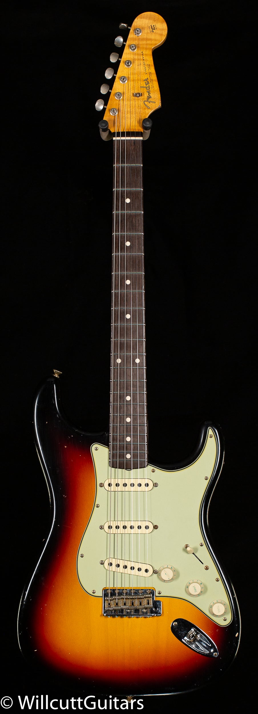 Fender Custom Shop Masterbuilt Dennis Galuzska True '62 Strat Journeyman 3-Tone Sunburst Brazilian 59 C (962)