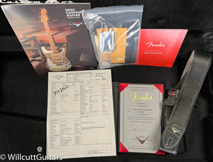 Fender Custom Shop Masterbuilt Dennis Galuzska True '62 Strat Journeyman 3-Tone Sunburst Brazilian 59 C (962)