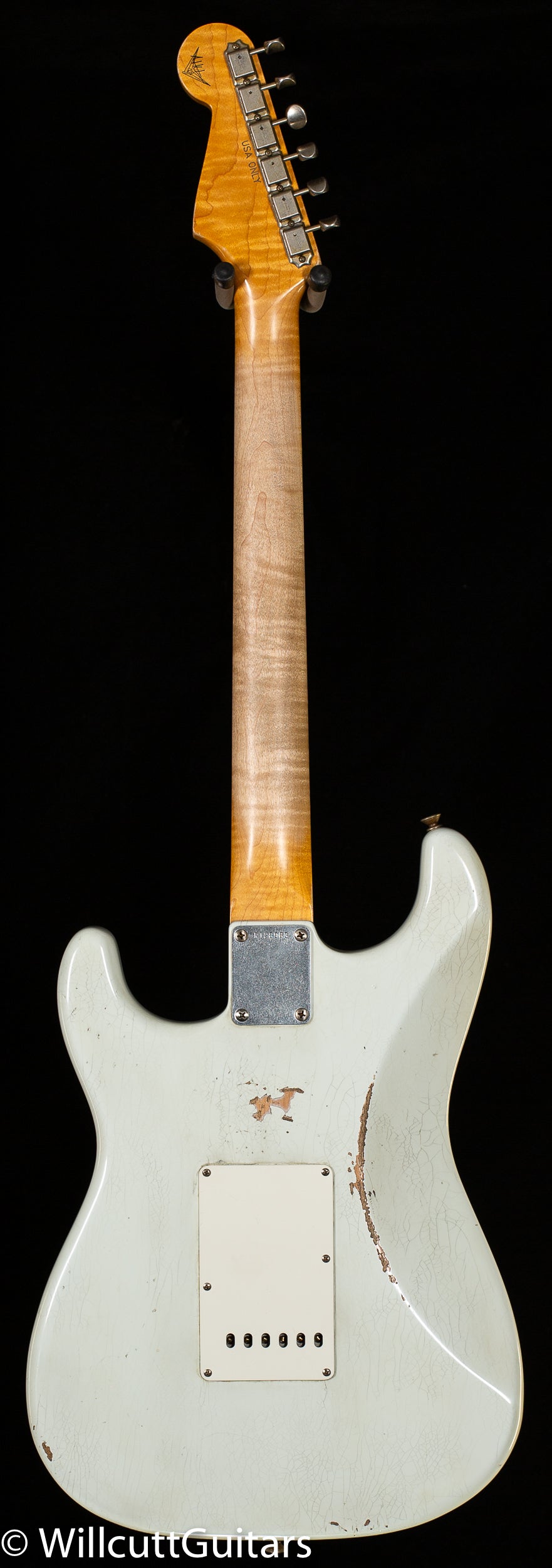 Fender Custom Shop Masterbuilt Andy Hicks True '62 Strat Journeyman Olympic White Brazilian 59 C (983)