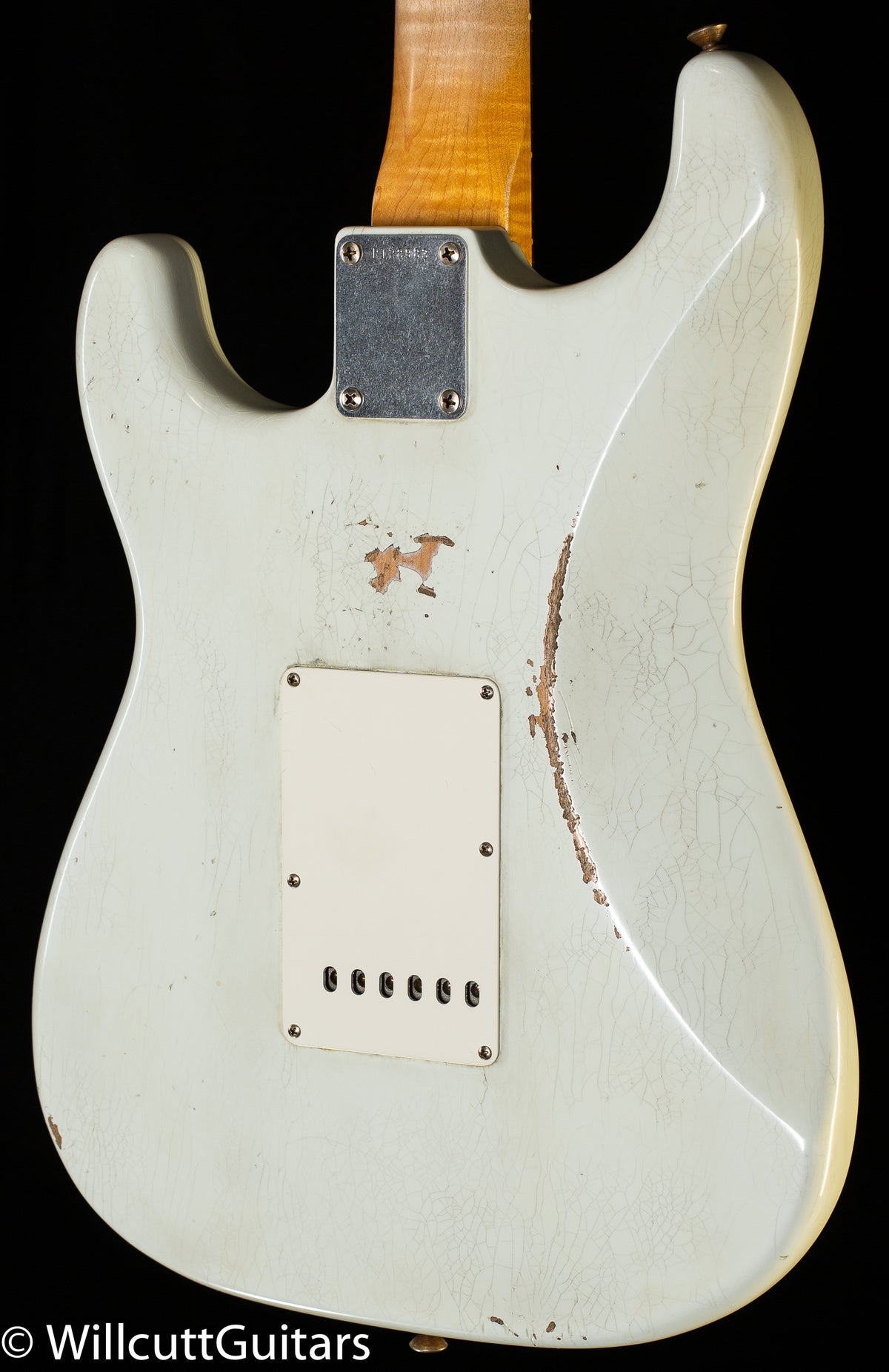 Fender Custom Shop Masterbuilt Andy Hicks True '62 Strat Journeyman Olympic White Brazilian 59 C (983)