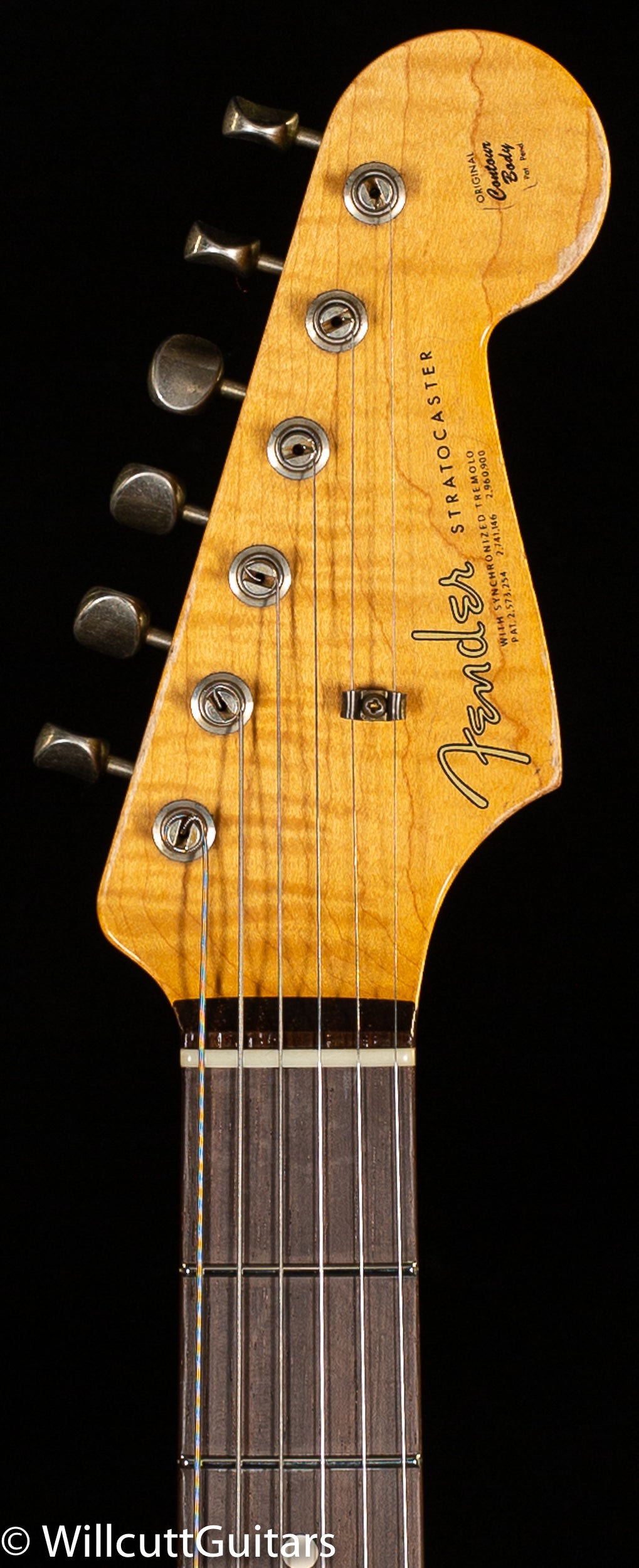 Fender Custom Shop Masterbuilt Andy Hicks True '62 Strat Journeyman Olympic White Brazilian 59 C (983)