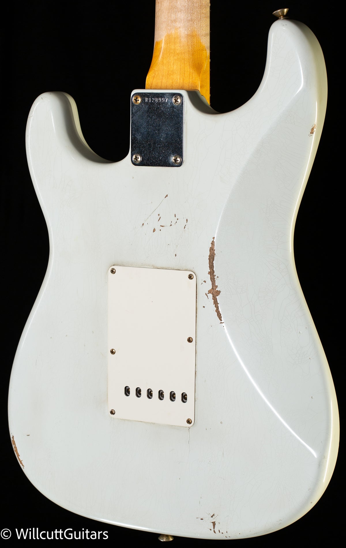 Fender Custom Shop Masterbuilt Andy Hicks True '62 Strat Journeyman Relic Olympic White Brazilian (997)