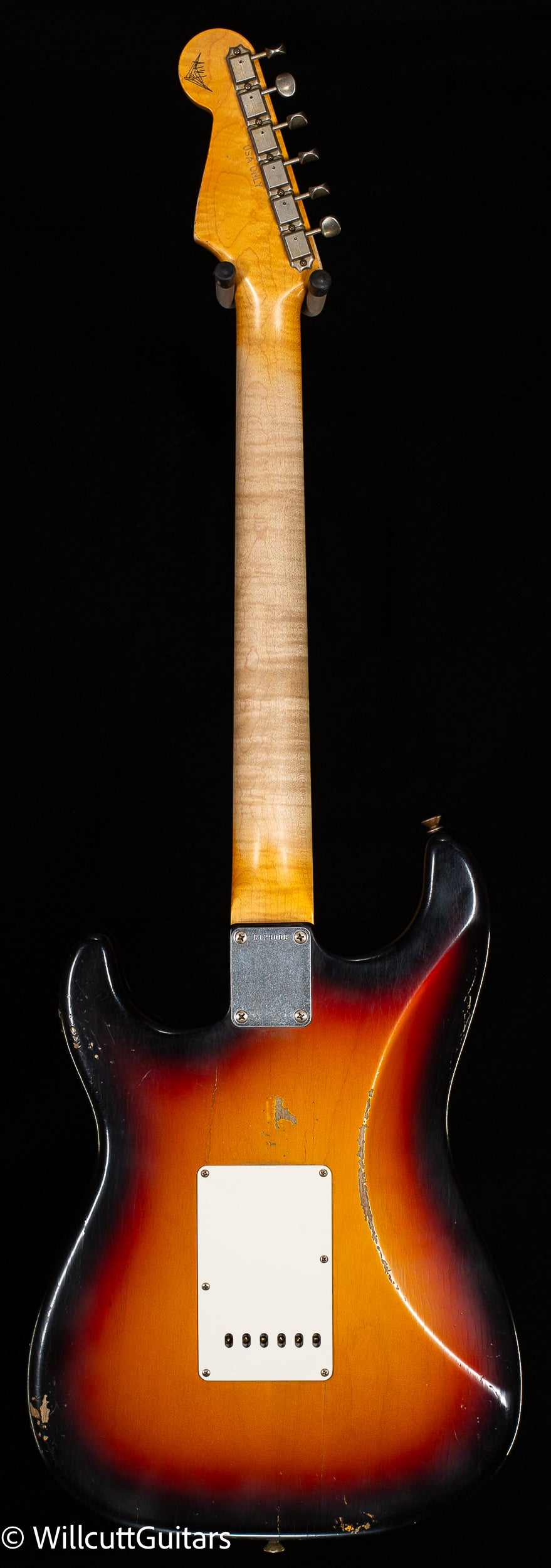 Fender Custom Shop Masterbuilt Andy Hicks True '62 Strat Journeyman Relic 3-Tone Sunburst Brazilian (008)