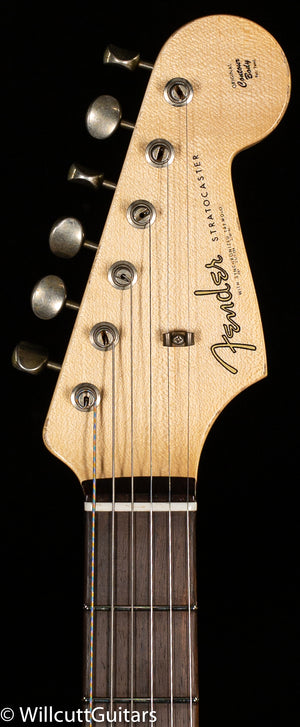 Fender Custom Shop Masterbuilt Vincent Van Trigt 1961 Strat Journeyman Brazilian 3-Tone Sunburst (038)