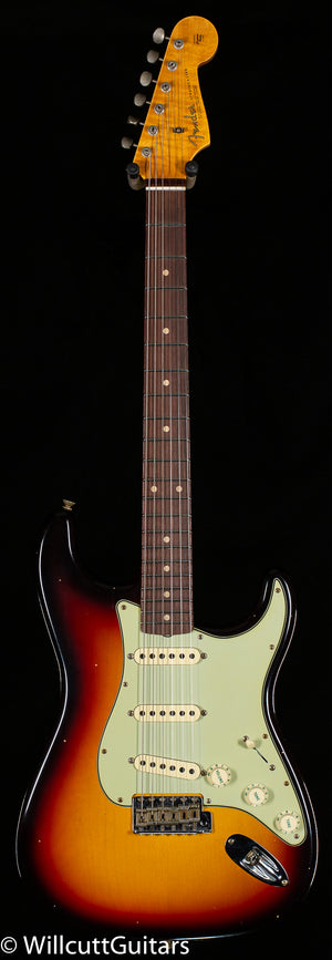 Fender Custom Shop Willcutt True '62 Stratocaster Journeyman Relic 3-Color Sunburst Large C (150)