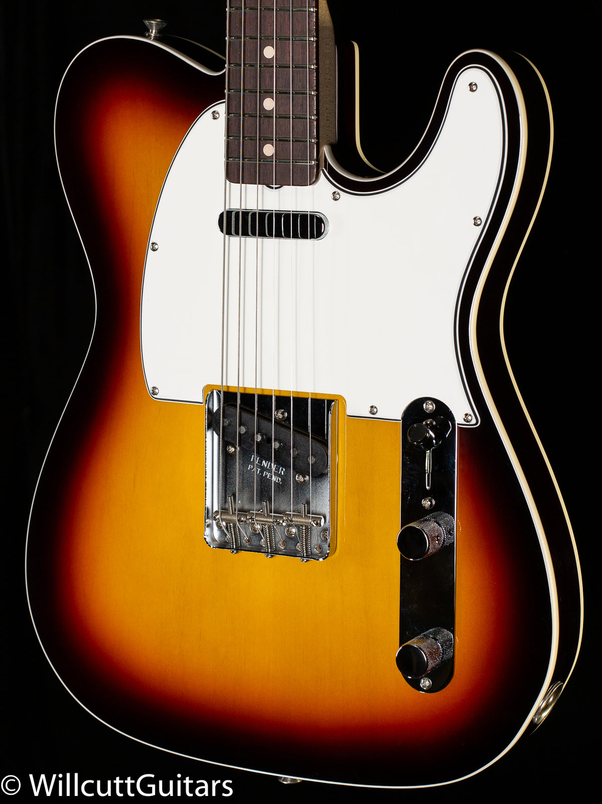 Fender Custom Shop 1960 Telecaster Custom Time Capsule 3-Tone Sunburst (163)