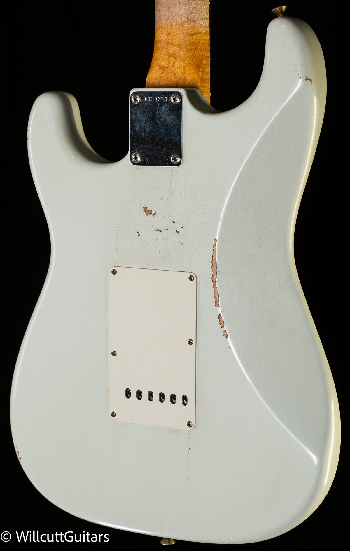 Fender Custom Shop Masterbuilt Andy Hicks True '62 Strat Journeyman Olympic White Brazilian 59 C  (230)