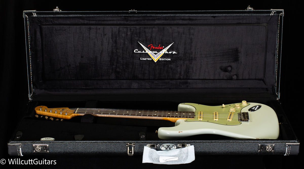 Fender Custom Shop Masterbuilt Andy Hicks True '62 Strat Journeyman Olympic White Brazilian 59 C  (230)