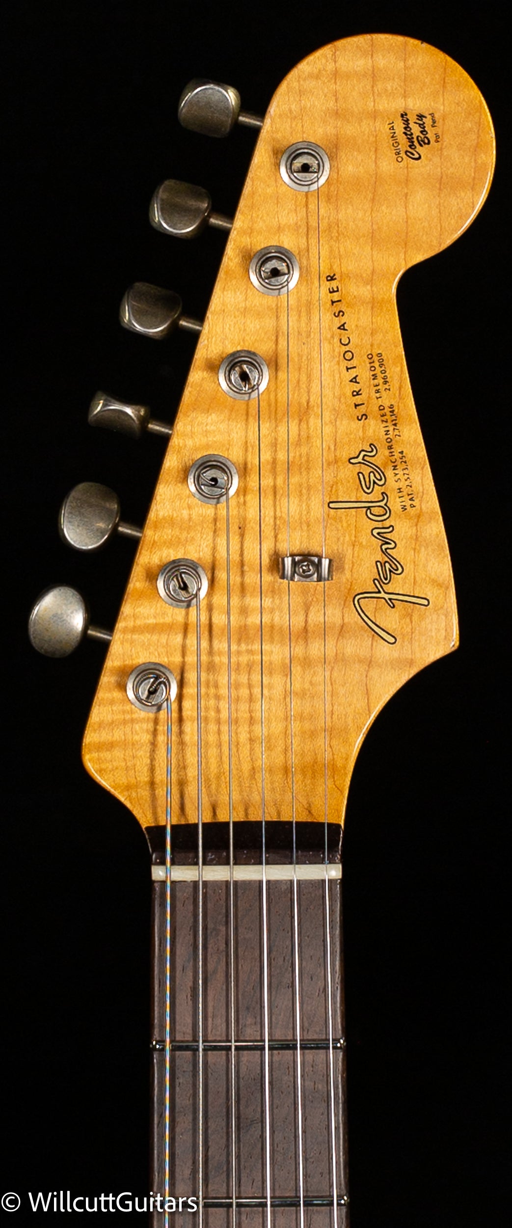 Fender Custom Shop Masterbuilt Andy Hicks True '62 Strat Journeyman Relic Black Brazilian (238)