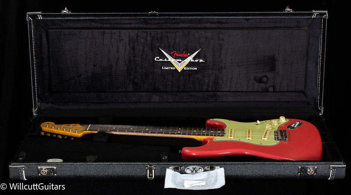 Fender Custom Shop Masterbuilt Andy Hicks True '62 Strat Journeyman Fiesta Red 59 C (270)