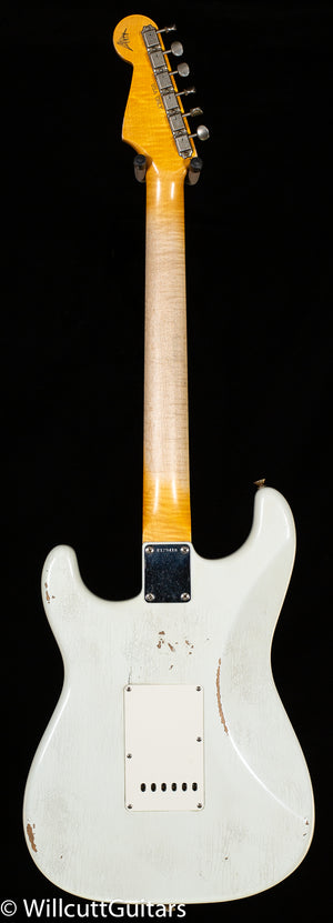 Fender Custom Shop Masterbuilt Andy Hicks True '62 Stratocaster Journeyman Relic Olympic White Brazilian 59 C  (418)