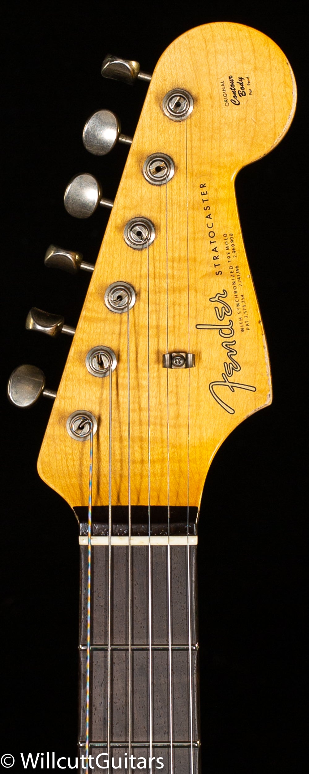 Fender Custom Shop Masterbuilt Andy Hicks True '62 Stratocaster Journeyman Relic Olympic White Brazilian 59 C  (418)