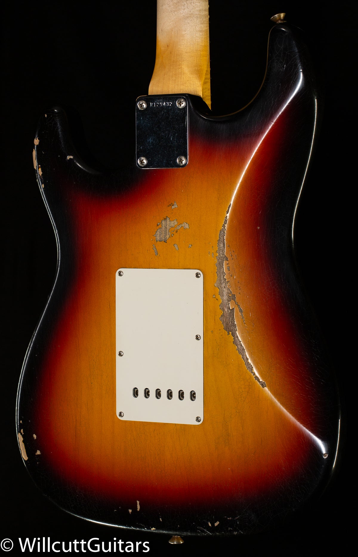 Fender Custom Shop Masterbuilt Andy Hicks True '62 Strat Journeyman Relic 3-Tone Sunburst Brazilian (432)