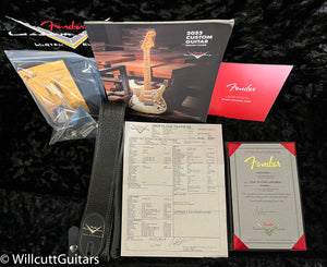 Fender Custom Shop Masterbuilt Andy Hicks True '62 Strat Journeyman Black Brazilian 59 C (459)
