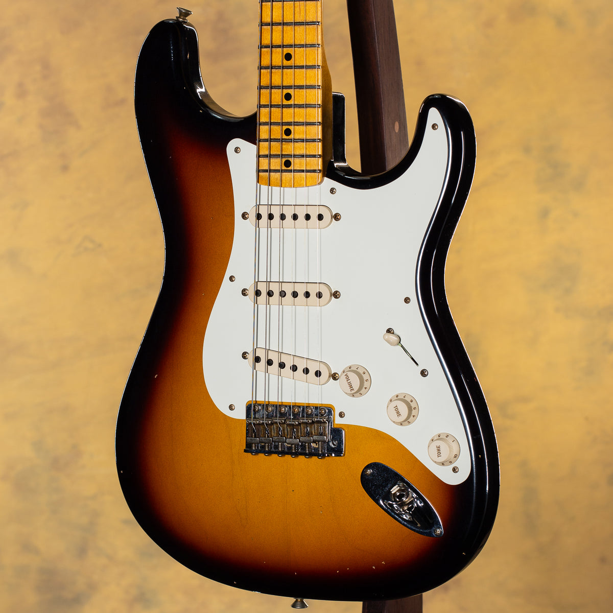 2023 Fender Custom Shop Willcutt True '57 Stratocaster Journeyman Relic 2-Tone Sunburst 65C
